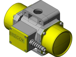 Brecon Electric Motor 3D Model preview