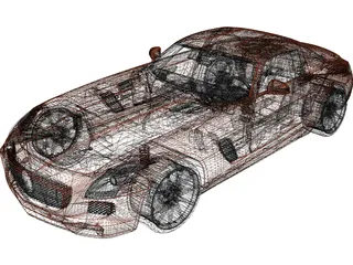 Mercedes-Benz SLS AMG 3D Model preview