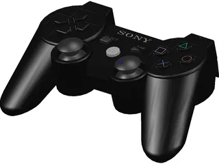 Playstation 3 Controller 3D Model preview