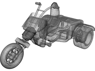 Trike 3D Model preview