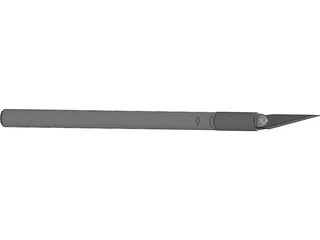Xacto Knife 3D Model preview