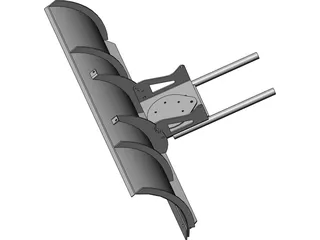 ATV Plow 3D Model preview