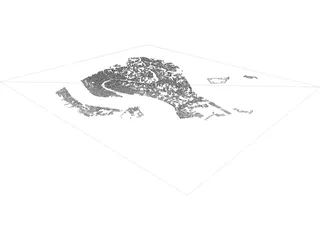 Venice City 3D Model preview