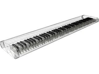 M-Audio Keyboard 3D Model preview