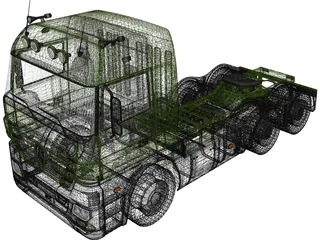 Mercedes-Benz Actors 3D Model preview