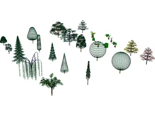 Plants Collection (30 models) 3D Model preview