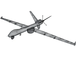 MQ-9 Guardian 3D Model preview