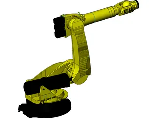 Kuka Robot KR210 3D Model preview