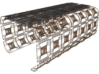 Dry Dock 3D Model preview