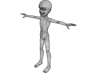 Boy 3D Model preview