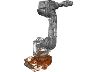 ABB IRB 2600-20 3D Model preview