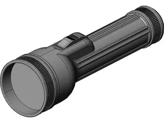 Flashlight 3D Model preview