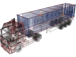 Volvo FH12 3D Model preview