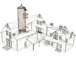 House 3D Model preview