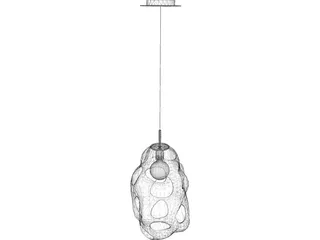 Ceiling Lamp Sospesa 3D Model preview