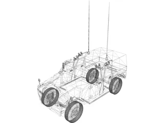 MOWAG Eagle IV 3D Model preview