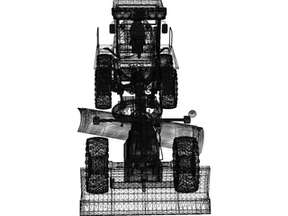 Auto Grader 3D Model preview