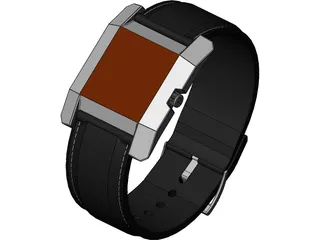 Police Watch 3D Model preview
