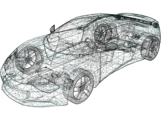 Lotus Evora 3D Model preview
