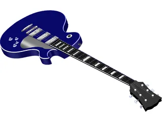 Gibson Electric Guitar 3D Model preview
