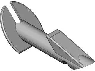 Glaucoma Implant 3D Model preview