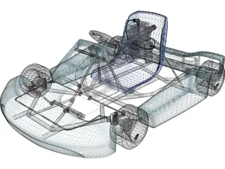 Kart 3D Model preview