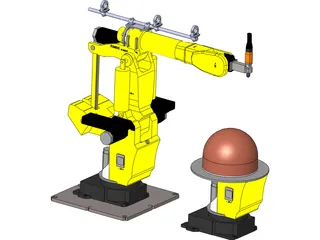 Fanuc S420iF 3D Model preview