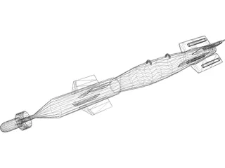 GBU-12 Paveway 3D Model preview