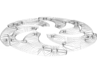 Brake Disk 3D Model preview