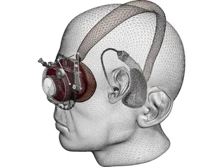 Optacon Head Model 3D Model preview