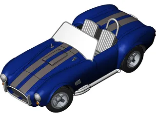Shelby Cobra 3D Model preview