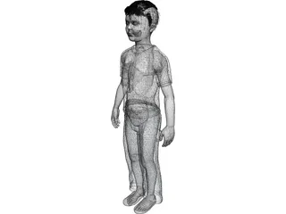 Boy 3D Model preview