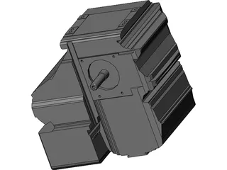 Honda GX-391 Engine 3D Model preview