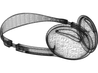 Headphones 3D Model preview
