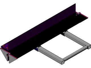 Benchtop Sheet Metal Brake 3D Model preview