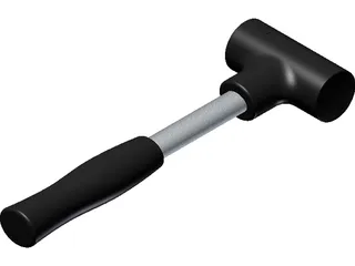 Rubber Mallet 3D Model preview