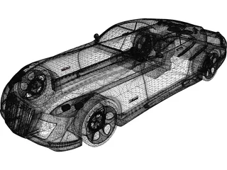 Maybach Exelero 3D Model preview