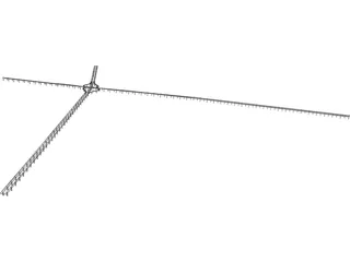 Freeway Interchange 3D Model preview
