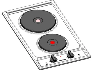 Plaque Candy PDE 32 X 3D Model preview