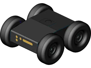 AUVSI Vehicle 3D Model preview