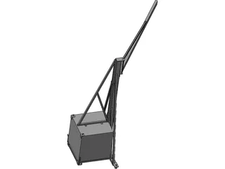 Rotating Beam for Hoist 3D Model preview