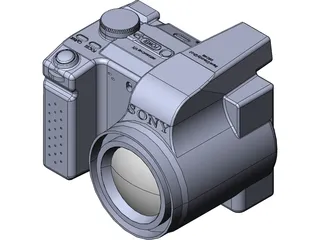 Sony DSC-H5 Camera 3D Model preview