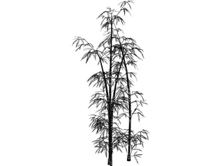 Bamboo Grove 3D Model preview