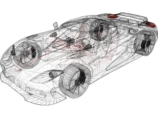 Koenigsegg Agera 3D Model preview