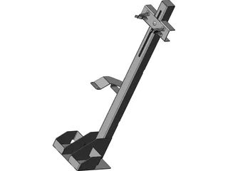 Rifle Rack 3D Model preview