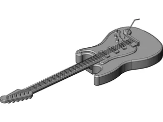 Guitar Electric 3D Model preview