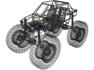 Rock Buggy (2011) 3D Model preview