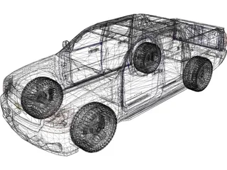 Chevrolet Avalanche 3D Model preview
