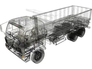 Truck 3D Model preview