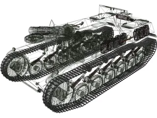 Panzer Bison 2 3D Model preview